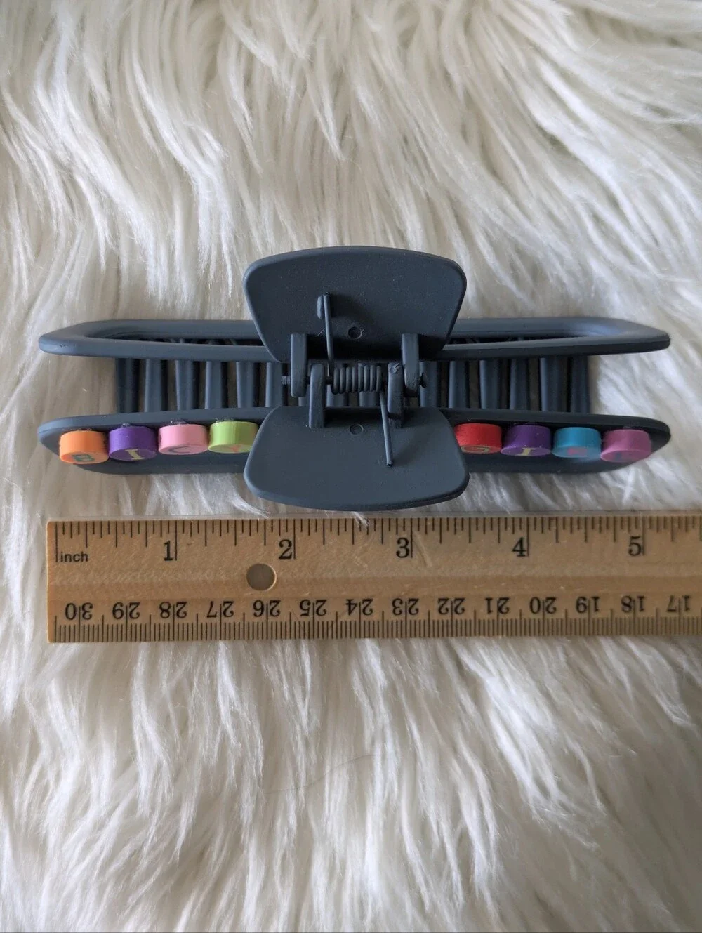 Bicycle Girl Hair Clip Claw Style Handcrafted | NWT
